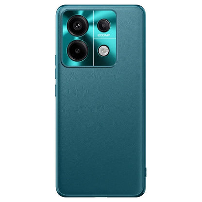 For Xiaomi Redmi Note 13 5G Case Anti-Scratch TPU+PU Leather+PC Phone Cover