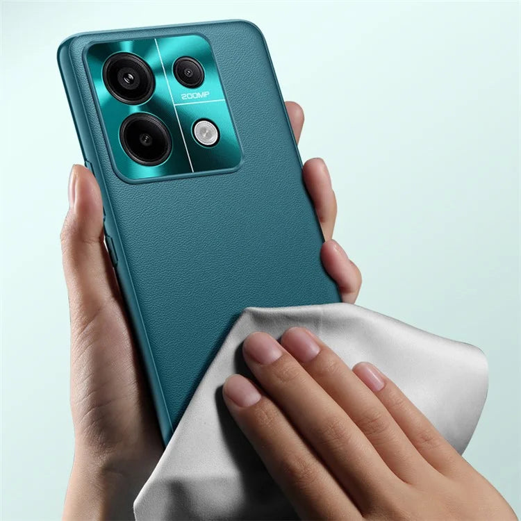 For Xiaomi Redmi Note 13 Pro 5G / Poco X6 5G Case PU Leather+TPU+PC Anti-Scratch Smart Phone Cover
