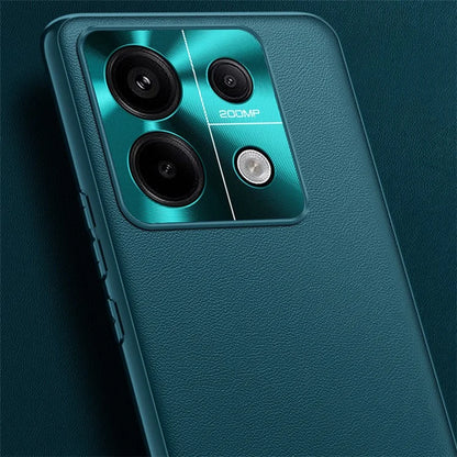 For Xiaomi Redmi Note 13 Pro 5G / Poco X6 5G Case PU Leather+TPU+PC Anti-Scratch Smart Phone Cover
