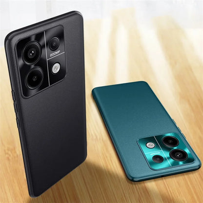For Xiaomi Redmi Note 13 Pro 5G / Poco X6 5G Case PU Leather+TPU+PC Anti-Scratch Smart Phone Cover