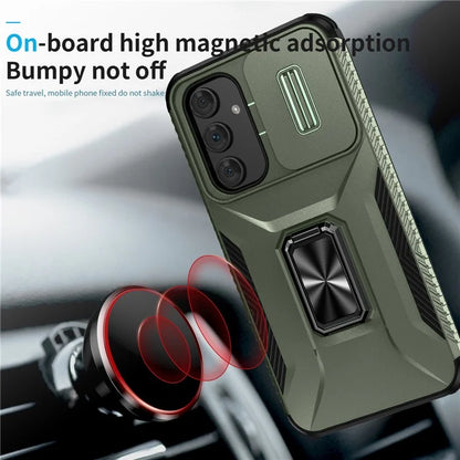 For Samsung Galaxy A54 5G Case Slide Lens Protection Phone Kickstand Cover
