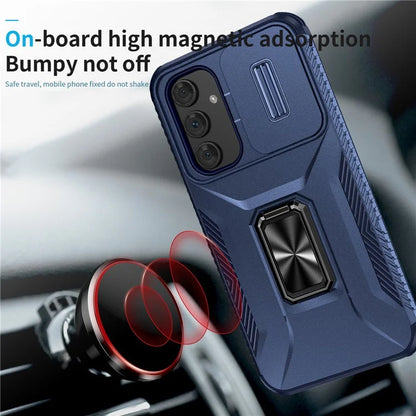 For Samsung Galaxy A54 5G Case Slide Lens Protection Phone Kickstand Cover