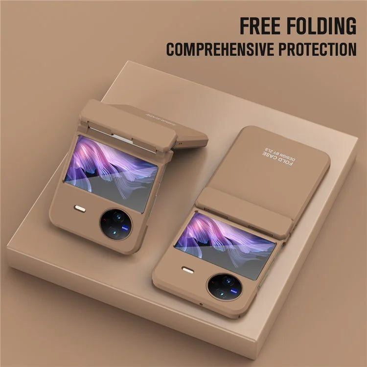 For vivo X Flip Phone Case Drop-proof PC Protective Phone Cover