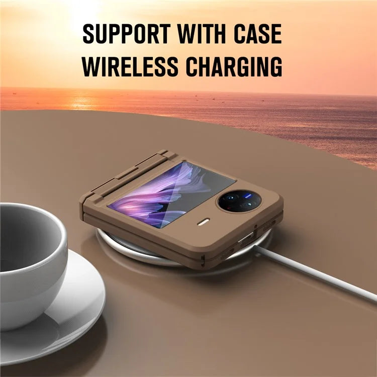 For vivo X Flip Phone Case Drop-proof PC Protective Phone Cover