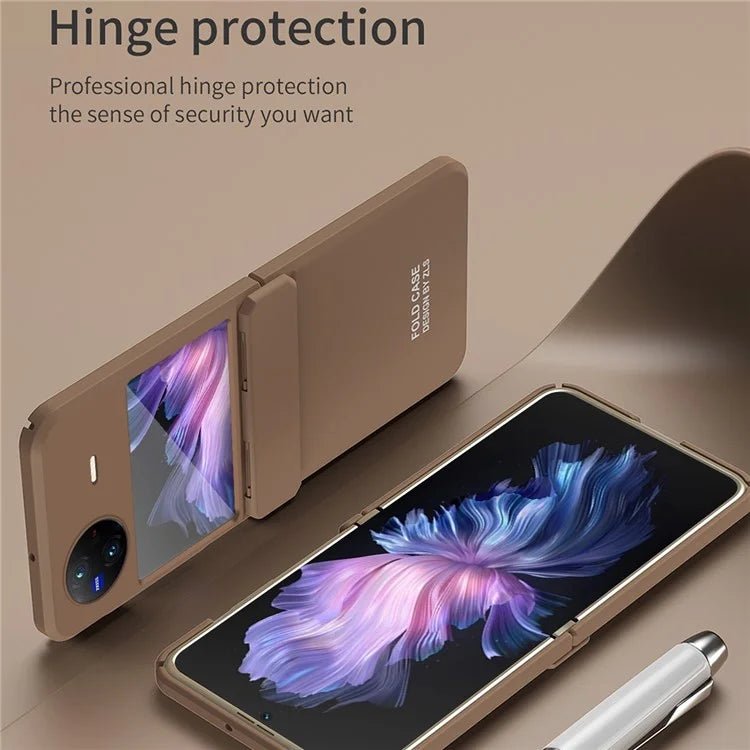 For vivo X Flip Phone Case Drop-proof PC Protective Phone Cover