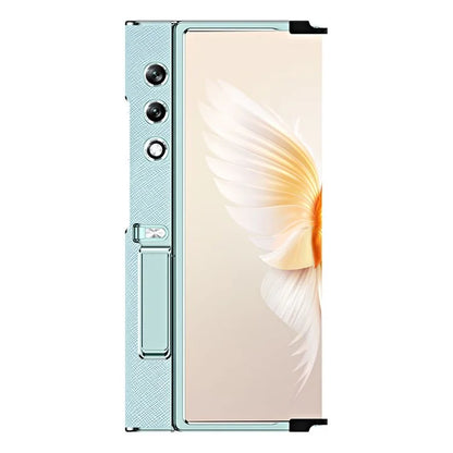 For Honor V Purse Case Kickstand Electroplating Folding Frame Phone Cover