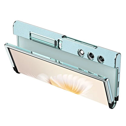 For Honor V Purse Case Kickstand Electroplating Folding Frame Phone Cover