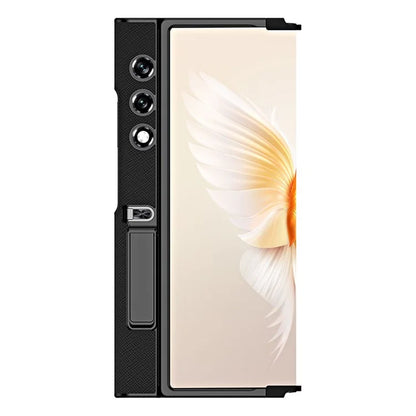 For Honor V Purse Case Kickstand Electroplating Folding Frame Phone Cover