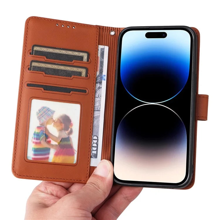 BETOPNICE 005 For iPhone 14 Pro Max Case Foldable Stand Detachable 2-in-1 Phone Leather Cover