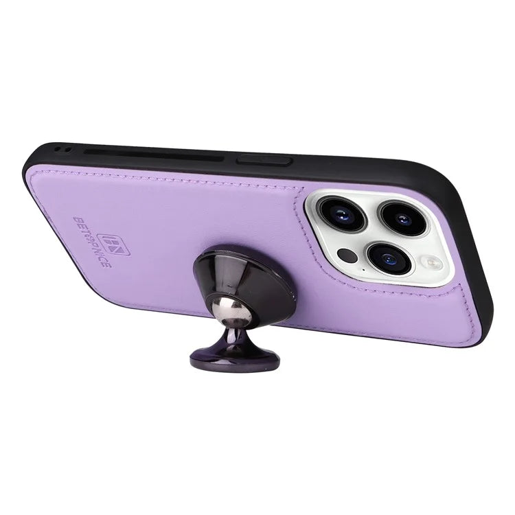 BETOPNICE 005 For iPhone 14 Pro Max Case Foldable Stand Detachable 2-in-1 Phone Leather Cover
