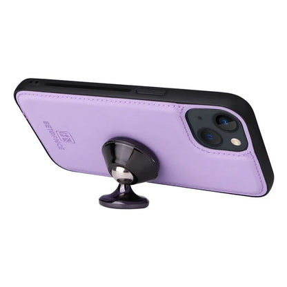 BETOPNICE 005 For iPhone 13 Case Detachable 2-in-1 Leather Cover Wallet Shell with Wrist Strap