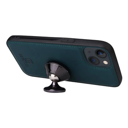 BETOPNICE 005 For iPhone 13 Case Detachable 2-in-1 Leather Cover Wallet Shell with Wrist Strap