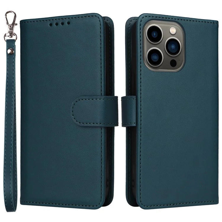 BETOPNICE 005 For iPhone 13 Pro Case Detachable 2-in-1 Leather Cover Anti-fall Wallet Shell