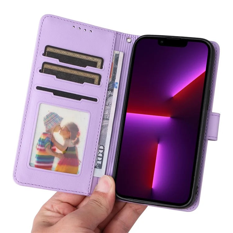 BETOPNICE 005 For iPhone 13 Pro Case Detachable 2-in-1 Leather Cover Anti-fall Wallet Shell