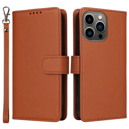 BETOPNICE 005 For iPhone 13 Pro Case Detachable 2-in-1 Leather Cover Anti-fall Wallet Shell