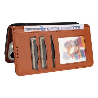 BETOPNICE 005 For iPhone 13 Pro Case Detachable 2-in-1 Leather Cover Anti-fall Wallet Shell