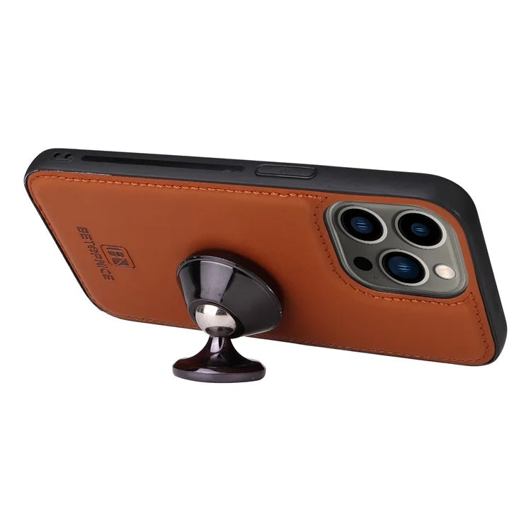 BETOPNICE 005 For iPhone 13 Pro Case Detachable 2-in-1 Leather Cover Anti-fall Wallet Shell