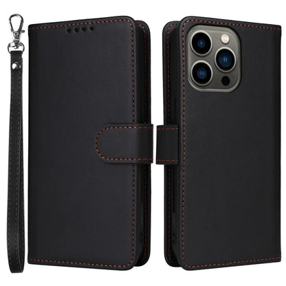 BETOPNICE 005 For iPhone 13 Pro Max Case Detachable 2-in-1 Leather Cover Shock-absorbing Shell
