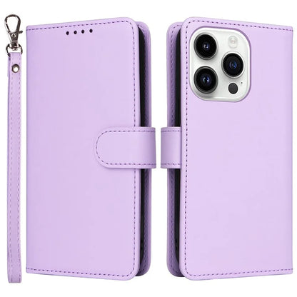 BETOPNICE 005 For iPhone 14 Pro Case Detachable 2-in-1 PU Leather Folio Flip Shell