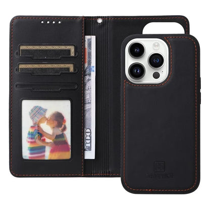 BETOPNICE 005 For iPhone 14 Pro Case Detachable 2-in-1 PU Leather Folio Flip Shell