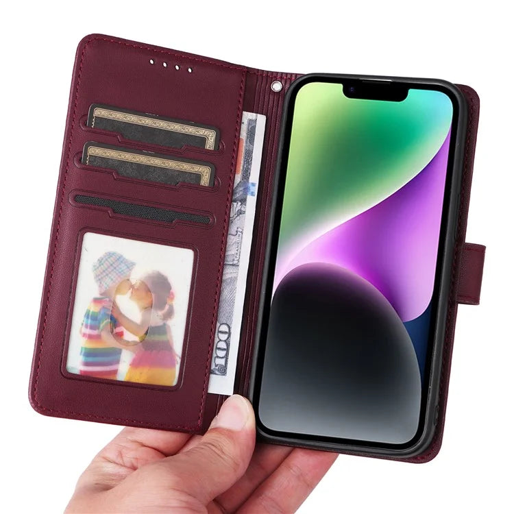 BETOPNICE 005 For iPhone 14 Case Detachable 2-in-1 PU Leather Book Style Mobile Phone Shell
