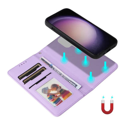 BETOPNICE 005 For Samsung Galaxy S23 Ultra Case Detachable 2-in-1 Leather Phone Anti-collision Shell