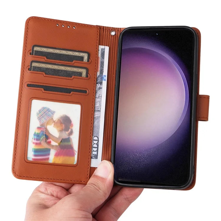 BETOPNICE 005 For Samsung Galaxy S23 Ultra Case Detachable 2-in-1 Leather Phone Anti-collision Shell