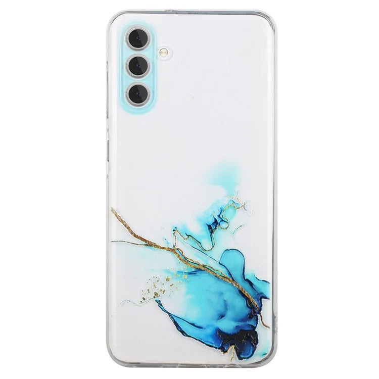 For Samsung Galaxy S24 Case Marble Pattern Shockproof TPU Phone Cover