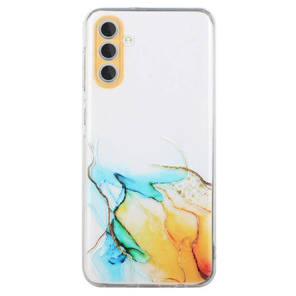 For Samsung Galaxy S24 Case Marble Pattern Shockproof TPU Phone Cover