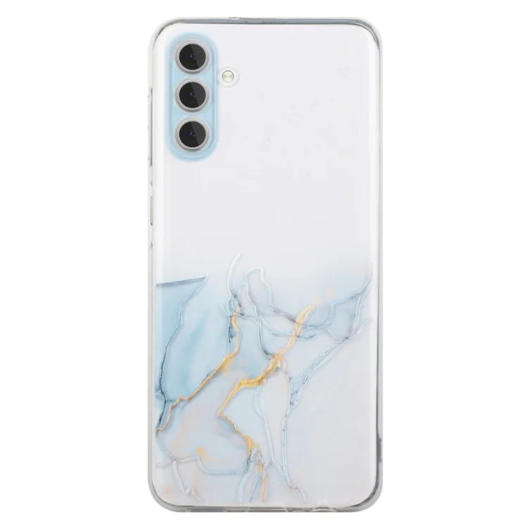 For Samsung Galaxy S24 Case Marble Pattern Shockproof TPU Phone Cover