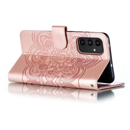 For Samsung Galaxy A54 5G PU Leather Wallet Stand Phone Case Imprinting Phone Shell