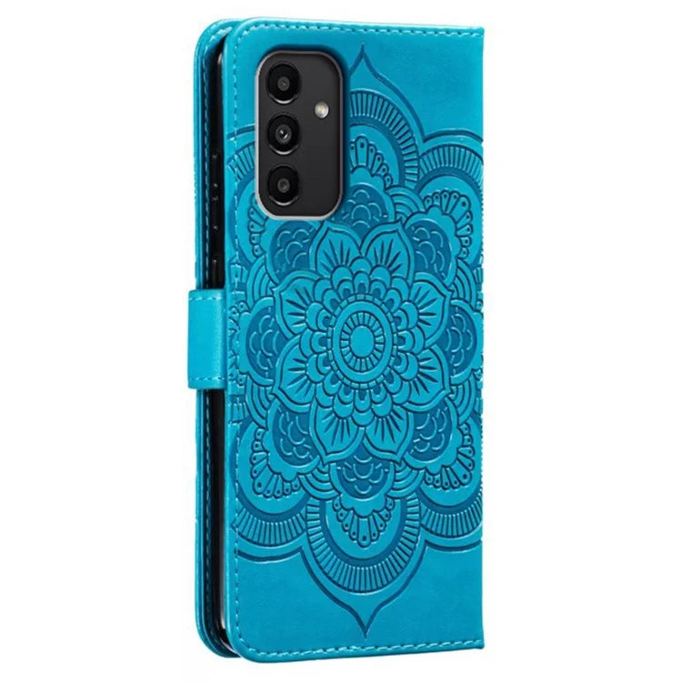 For Samsung Galaxy A54 5G PU Leather Wallet Stand Phone Case Imprinting Phone Shell