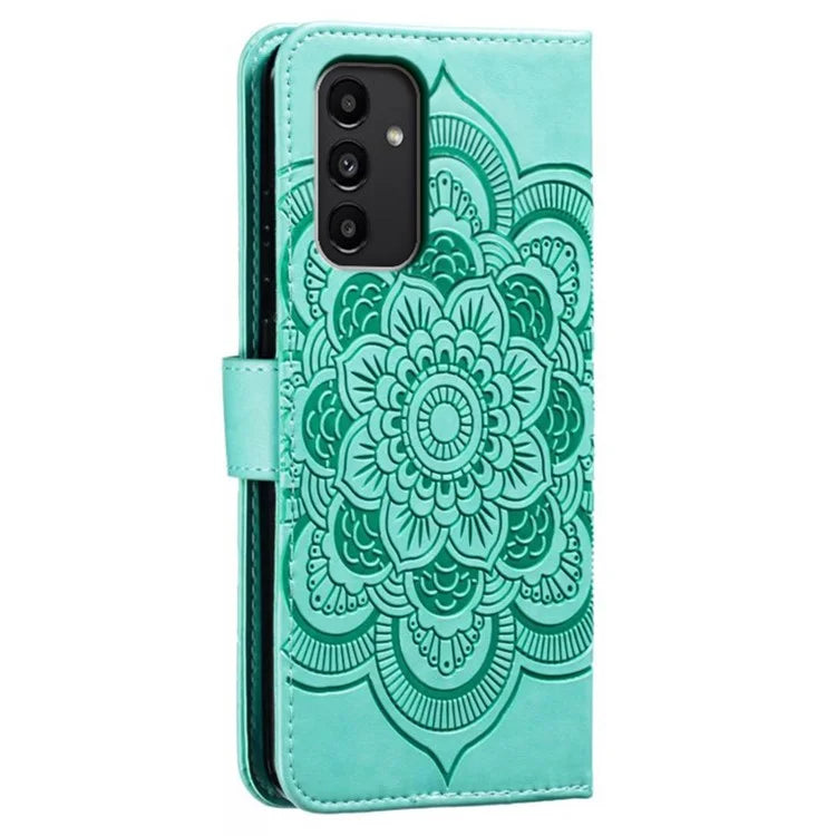 For Samsung Galaxy A54 5G PU Leather Wallet Stand Phone Case Imprinting Phone Shell