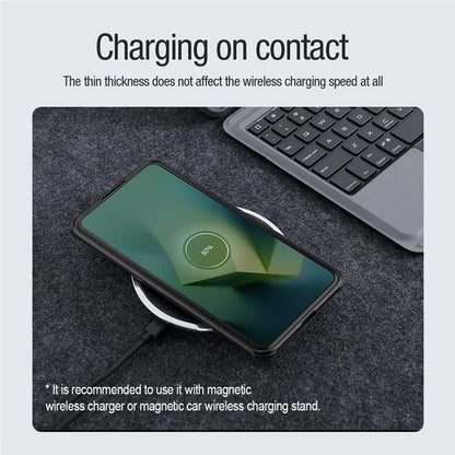 NILLKIN Frosted Shield Pro for Xiaomi 14 Pro Case Fall Proof PC+TPU Magnetic Phone Cover