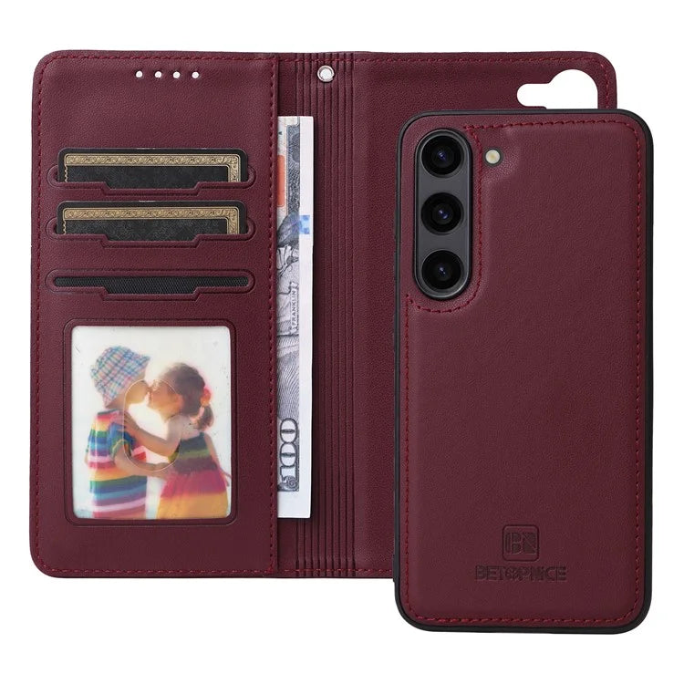 BETOPNICE 005 Detachable Cover for Samsung Galaxy S23 Case PU Leather Phone Shell