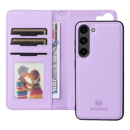 BETOPNICE 005 Detachable Cover for Samsung Galaxy S23 Case PU Leather Phone Shell