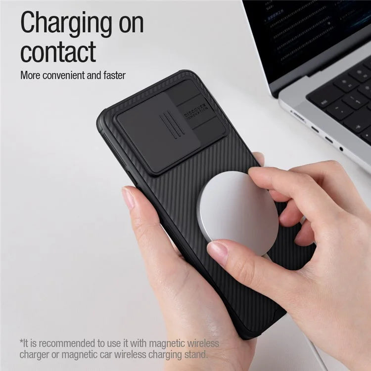 NILLKIN CamShield Pro Series for Xiaomi Redmi K60 Ultra / 13T / 13T Pro Case Slide Camera Lens Lid Magnetic PC+TPU Cover