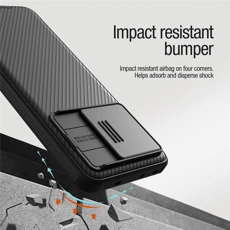 NILLKIN CamShield Pro Series for Xiaomi Redmi K60 Ultra / 13T / 13T Pro Case Slide Camera Lens Lid Magnetic PC+TPU Cover