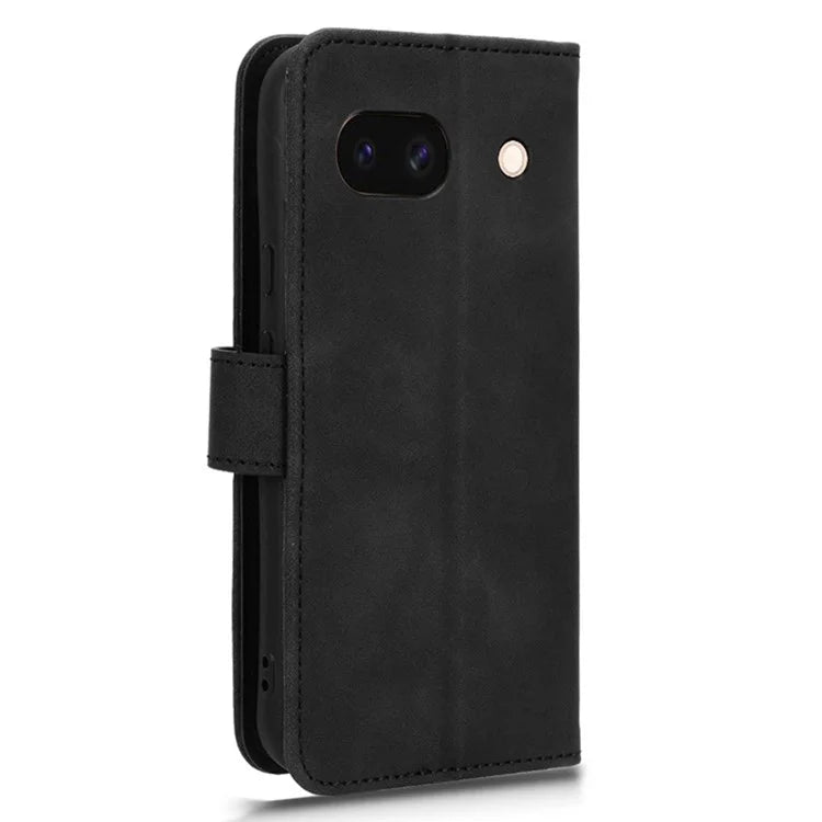 For Google Pixel 8a Phone Case PU Leather Wallet Shockproof Flip Mobile Phone Cover