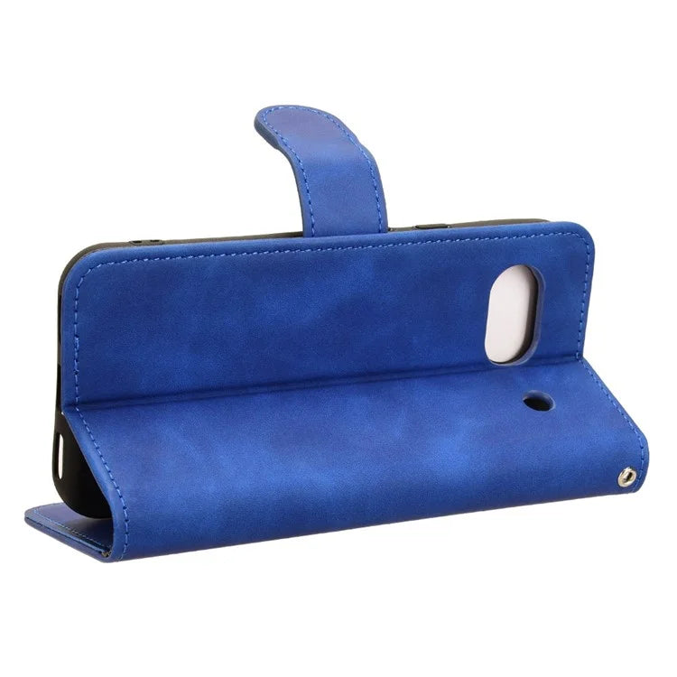 For Google Pixel 8a Phone Case PU Leather Wallet Shockproof Flip Mobile Phone Cover