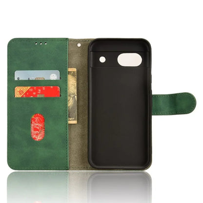 For Google Pixel 8a Phone Case PU Leather Wallet Shockproof Flip Mobile Phone Cover