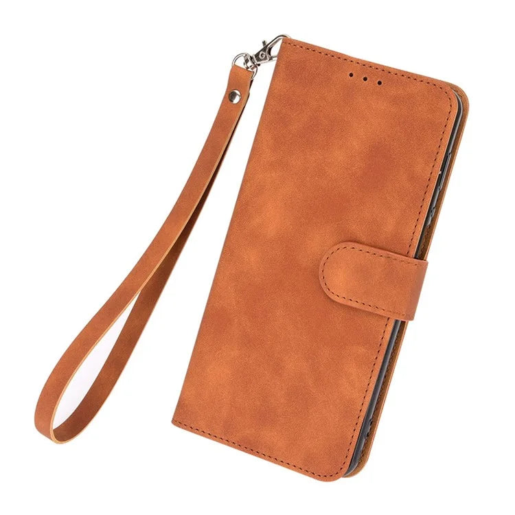 For Google Pixel 8a Phone Case PU Leather Wallet Shockproof Flip Mobile Phone Cover