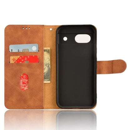For Google Pixel 8a Phone Case PU Leather Wallet Shockproof Flip Mobile Phone Cover