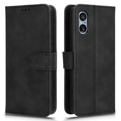 For Sony Xperia 5 V Case Shockproof PU Leather Wallet Flip Mobile Phone Cover