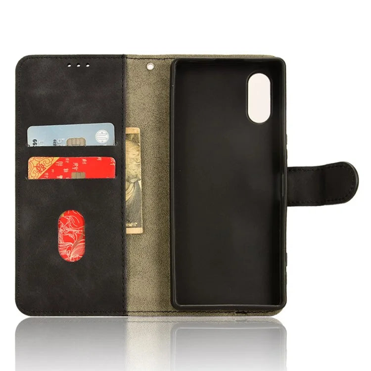 For Sony Xperia 5 V Case Shockproof PU Leather Wallet Flip Mobile Phone Cover