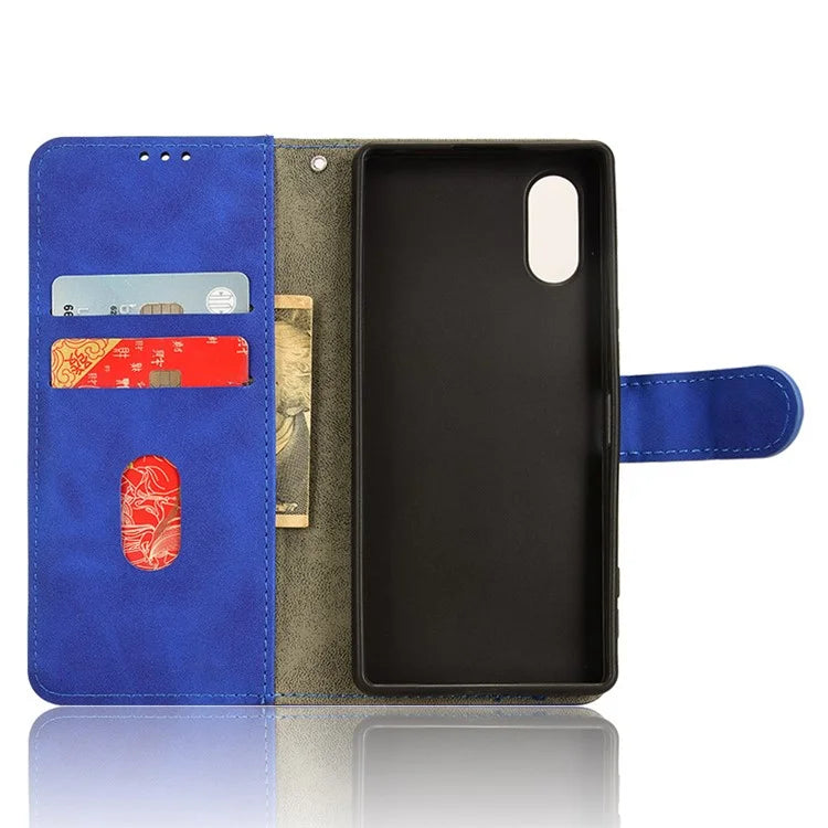 For Sony Xperia 5 V Case Shockproof PU Leather Wallet Flip Mobile Phone Cover