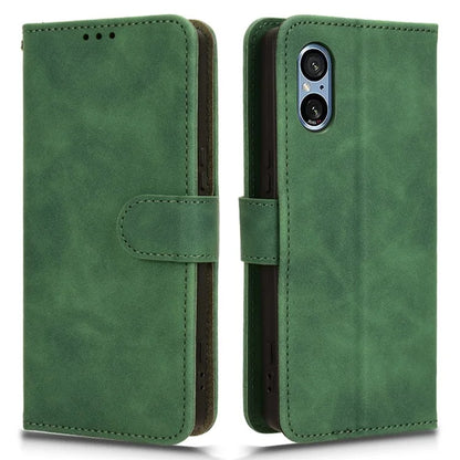 For Sony Xperia 5 V Case Shockproof PU Leather Wallet Flip Mobile Phone Cover