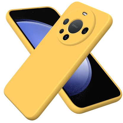 Liquid Silicone Phone Shell for Huawei Mate 60 Pro+ Case Slim Phone Cover with Strap