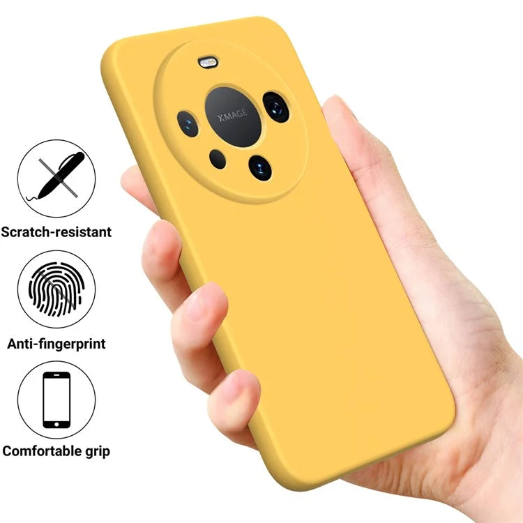 Liquid Silicone Phone Shell for Huawei Mate 60 Pro+ Case Slim Phone Cover with Strap