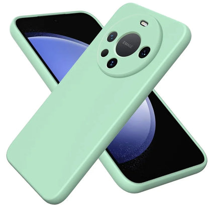 Liquid Silicone Phone Shell for Huawei Mate 60 Pro+ Case Slim Phone Cover with Strap